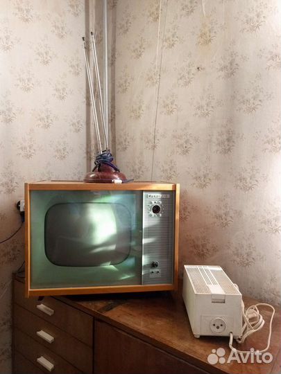 Телевизор Рекорд-6 СССР антена, трансформатор