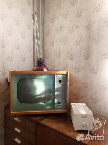 Телевизор Рекорд-6 СССР антена, трансформатор