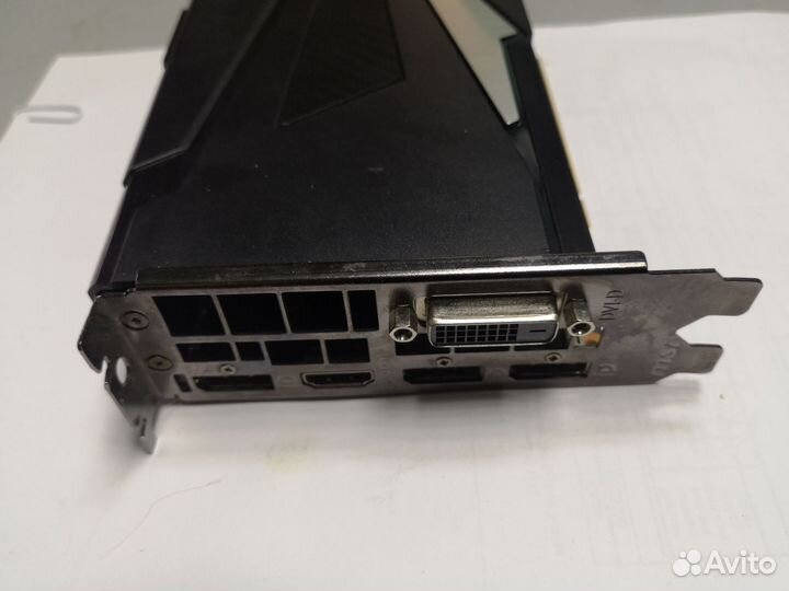 Видеокарта GeForce GTX 1080 aero 8GB OC