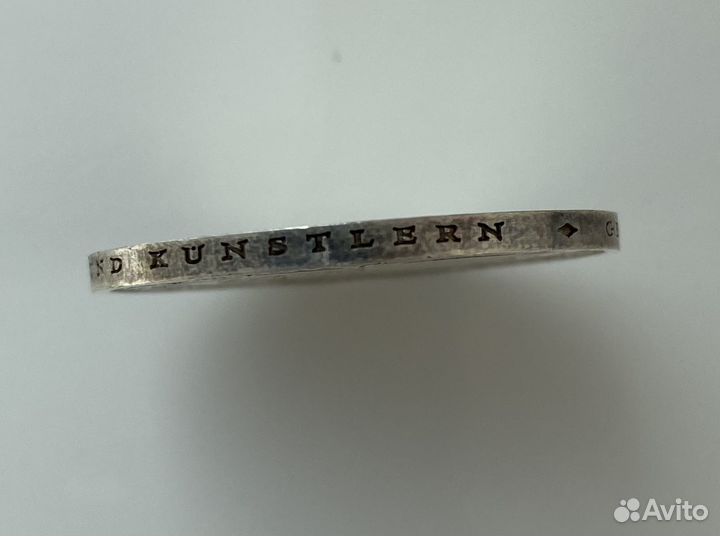 Оригинал. Серебрянная монета 10 марок германия