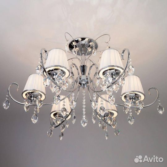 Люстра в спальню модерн