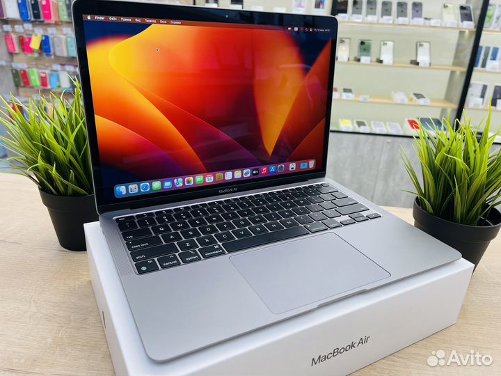 Новый Macbook air m1 8gb 256gb 3 цикла