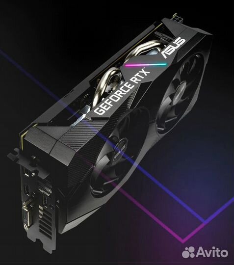 Игровая Новая Видеокарта asus dual-RTX2060-12G-EVO