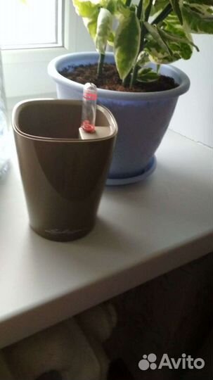 Кашпо для цветов с автополивом lehcuza