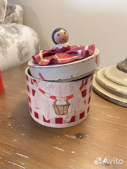 Country Corner набор из 2 круглых коробок