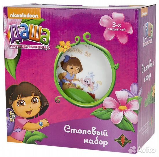 Набор столовой посуды детская