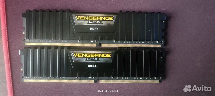 Оперативная память ddr4 16gb corsair 3000 mhz