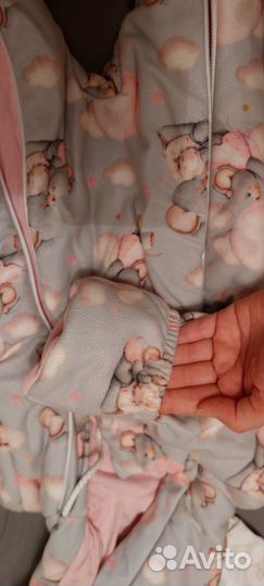 Комплект на выписку зимний