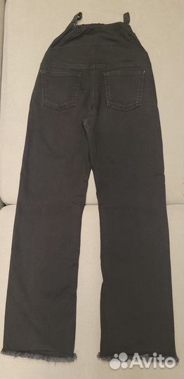 Широкие джинсы клёш для беременных