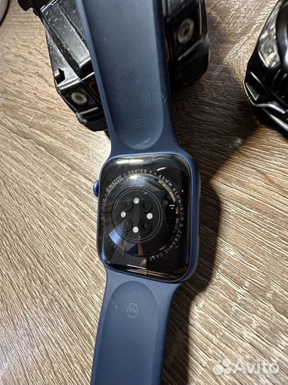 Apple watch series 7 45 мм blue