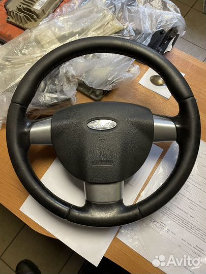Ford focus 2 подушка безопасности в руль