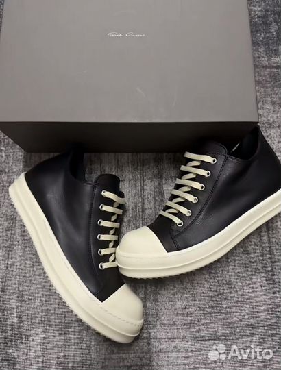 Кеды Rick Owens Ramones Low