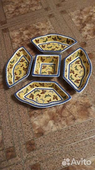 Менажница керамическая