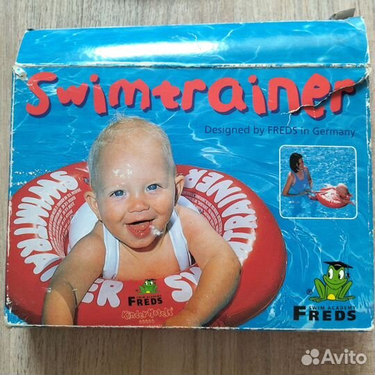 Круг для плавания swimtrainer красный