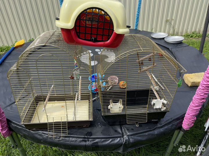 Большая клетка для птиц