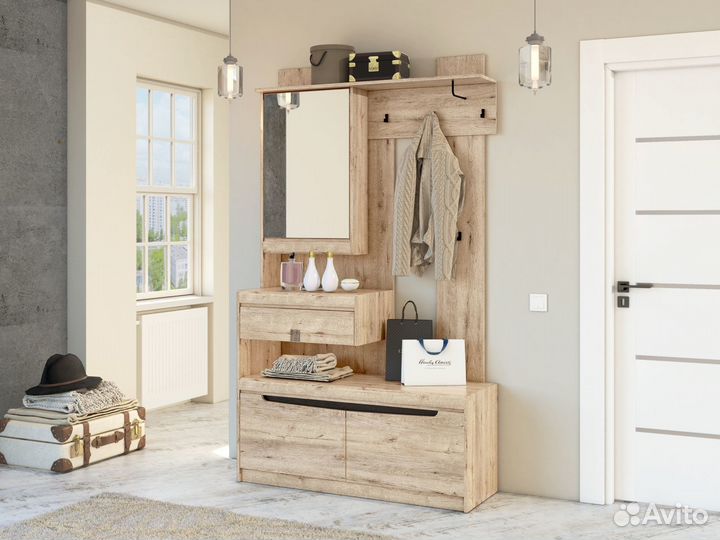Прихожая Дуб Кантри/Венге (Набор)