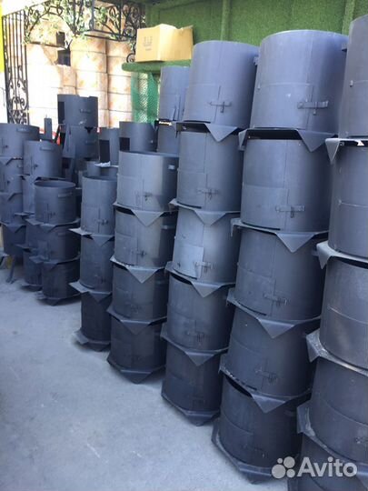 Казан чугунный печь под казан