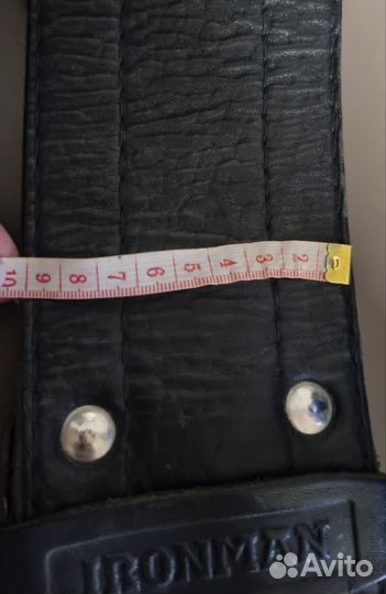 Ironman MD Ремень для пауэрлифтинга (2 слоя)