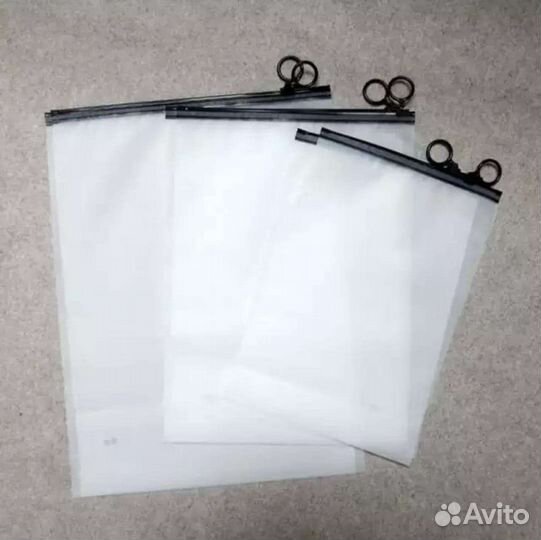 Пакеты зип Лок с бегунком кольцом разные размеры