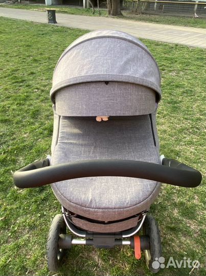 Коляска stokke trailz (люлька+шасси)