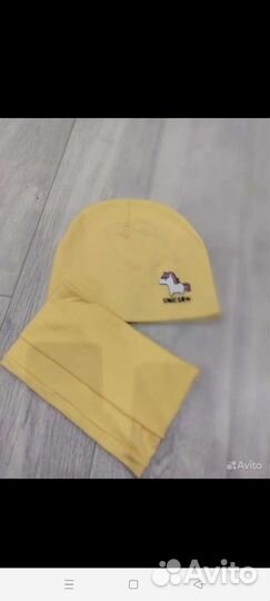 Комплект шапка, снуд