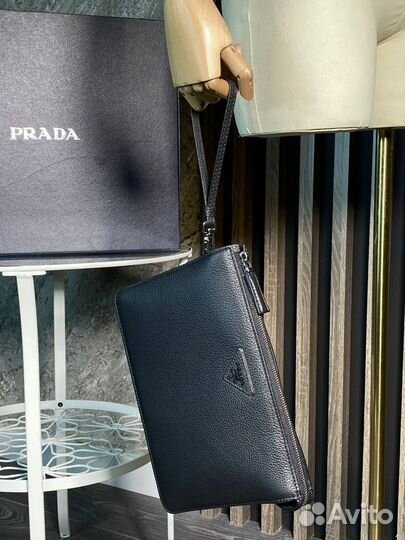 Мужской клатч Prada