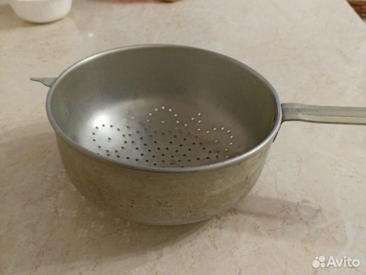 Дуршлаг алюминиевый СССР