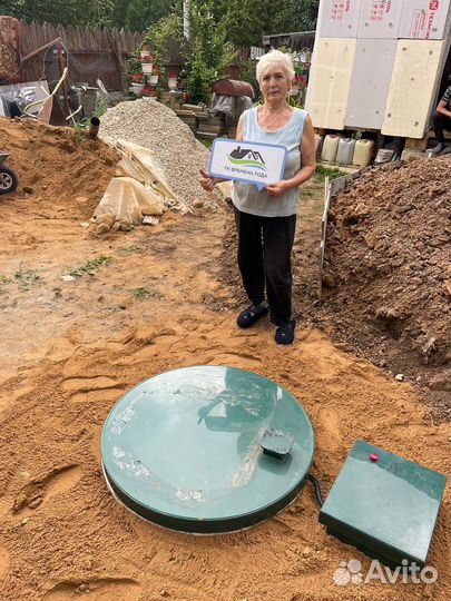 Септик из бетонных колец