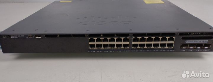 Коммутатор Cisco Catalyst WS-C3650-24TD-S