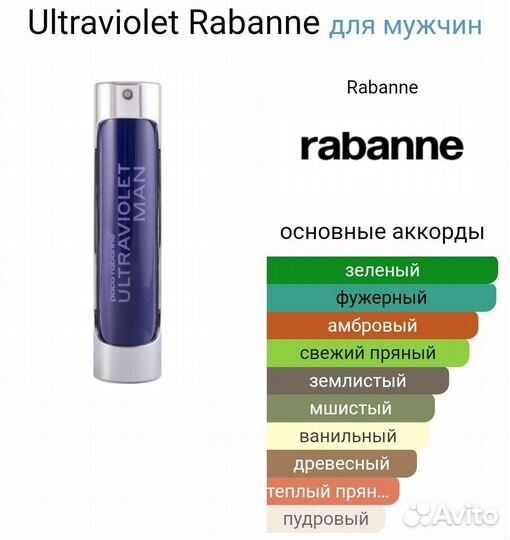 Paco Rabanne ultraviolet man