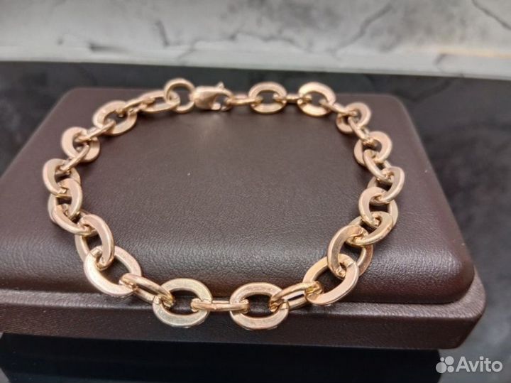 Золотой браслет 375 пробы массой 18 грамм (20 см)