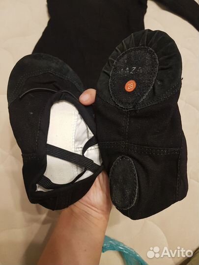 Балетки и Купальник гимнастический