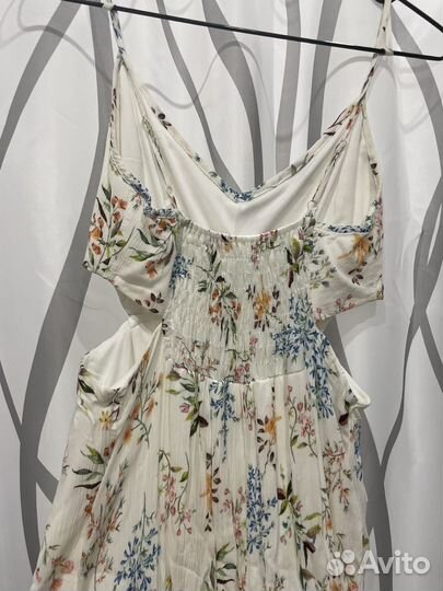 Платье летнее женское длинное bershka