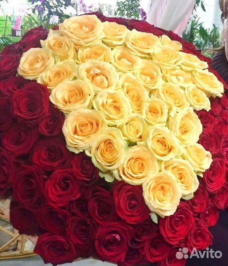 Цветы розы букет