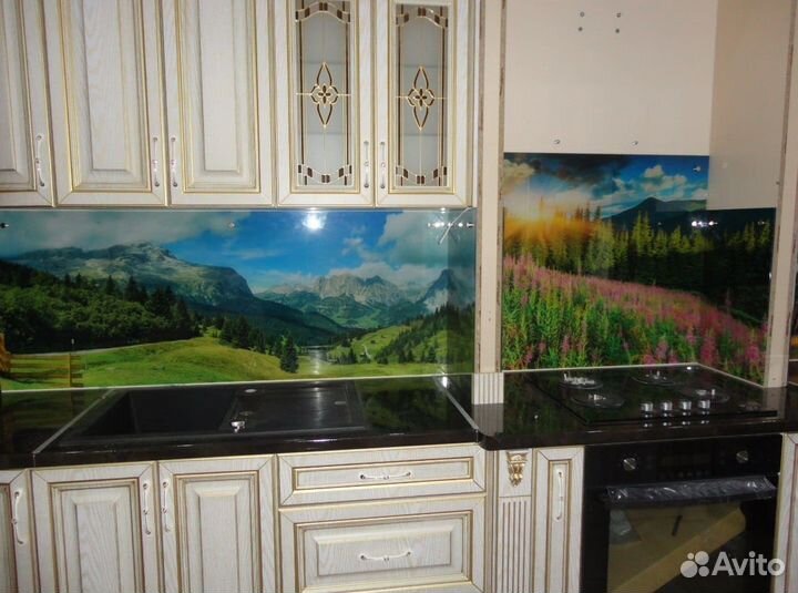 Кухонные фартуки для кухни на стену