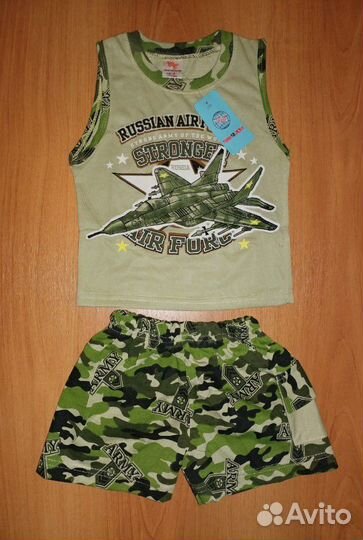 Новая одежда для мальчика пакетом