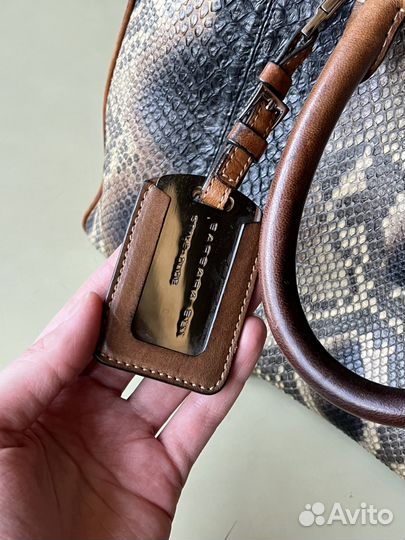 Сумка кожа питона оригинал Barbara Bui