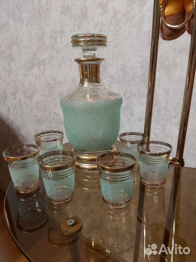 Графин с рюмками СССР