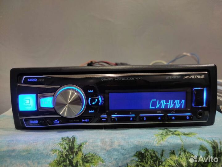 Процессорная Магнитола с блютуз alpine ute 92bt