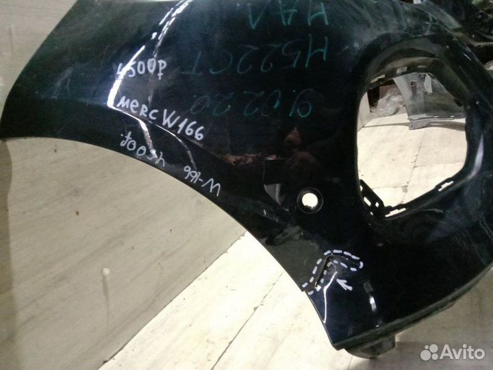 Бампер Mercedes Benz W166