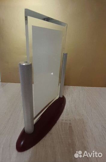 Фоторамка стеклянная под сублимацию в подставке