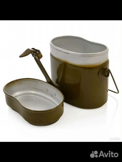 Фляжка Армейская с котелком