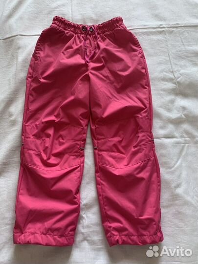 Брюки непромокаемые для девочки 116 размер