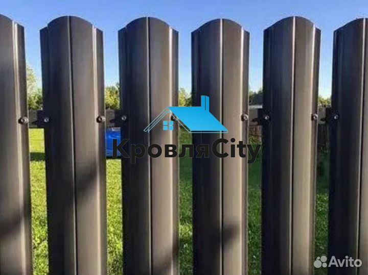 Штакетник для забора / евроштакетник