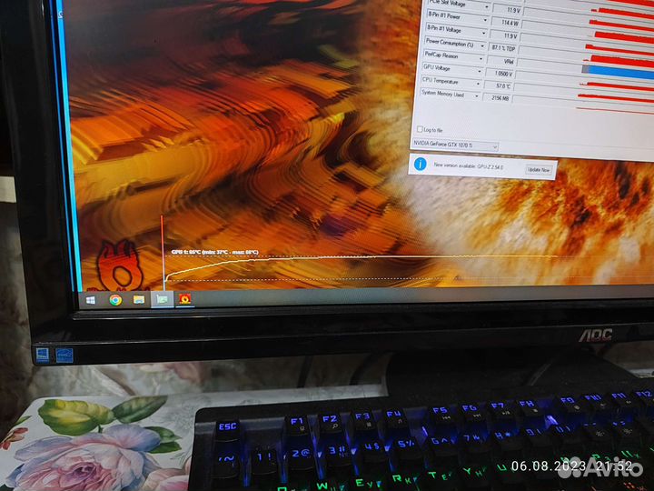 Asus strix Gtx 1070 ti