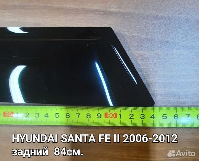 Дефлекторы окон Hyundai Santa FE II 2006-2012