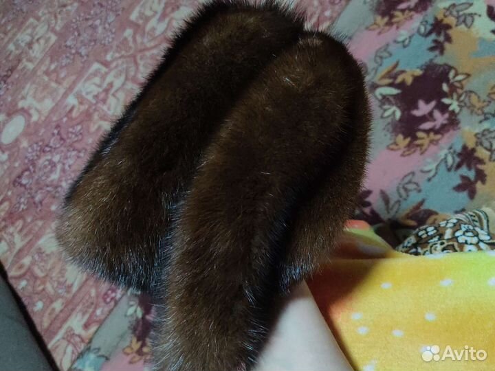 Шапка норковая женская