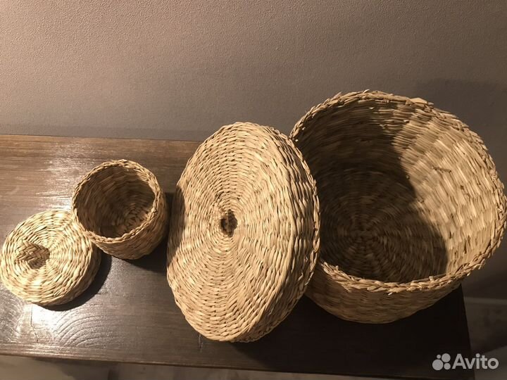 Корзины,реплика Икеа Льюснан