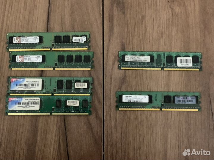 Оперативная память DDR2 для компьютера