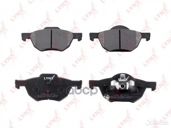 Колодки тормозные дисковые перед BD3413 LYN